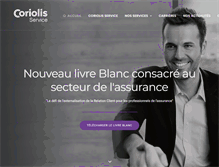 Tablet Screenshot of coriolis-service.fr